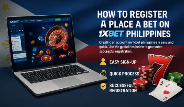 How to Register & Place a Bet on 1xBet Philippines
