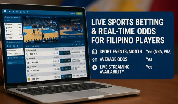 Live Sports Betting & Real-Time Odds for Filipino Players